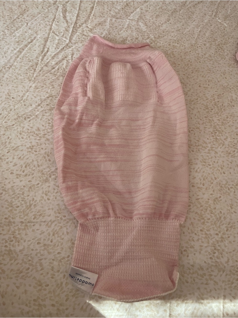 Swaddelini Soft & Stretchy Pink Sleep Sack - Original - Picture 2 of 2